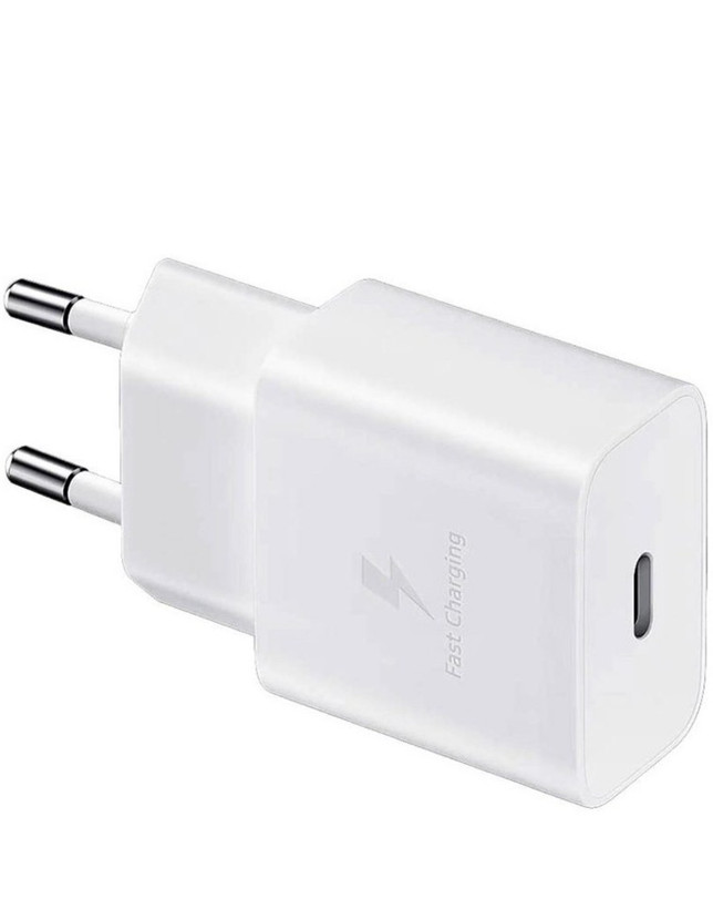 شارژر سامسونگ مدل EP-T1510 15W دو پین اصل+ کابل هدیه تایپسی اورجینال