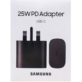 شارژر اصلی S23FE سامسونگ مدل t2510 + تبدیل 3 به 2 هدیه + 6 ماه گارانتی