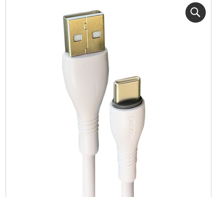 کابل USB به USB-C لیندوس پلاس مدل LN-C10 | اورجینال و باکیفیت