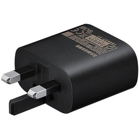 آداپتور سوپر فست شارژ 25 وات سه پین سامسونگ مدل EP-T2510+ تبدیل 3 به 2 هدیه +6 ماه گارانتی