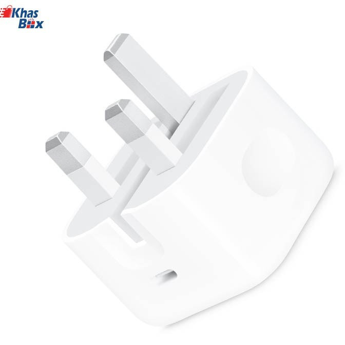 آداپتور شارژر اپل 20 وات مدل B/A اورجینال - Apple 20w B/A + یک سال گارانتی