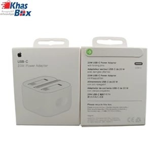 آداپتور شارژر اپل 20 وات مدل B/A اورجینال - Apple 20w B/A + یک سال گارانتی