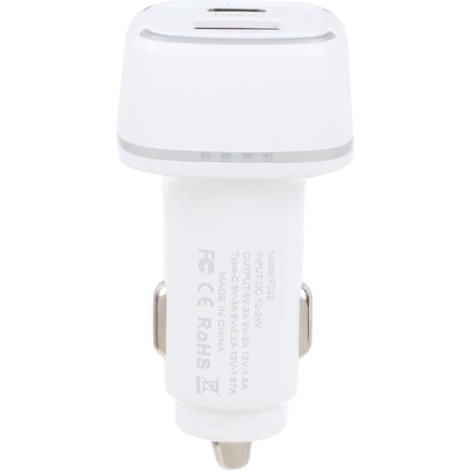 شارژر فندکی 38 وات مدل QC3.0