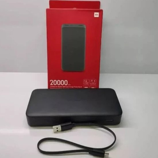 پاوربانک 20000 شیائومی صد در صد اورجینال + کابل هدیه + 6 ماه گارانتی