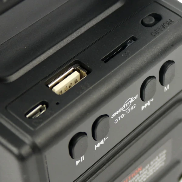 اسپیکر بلوتوثی رم و فلش خور Extra BASS GTS-1362