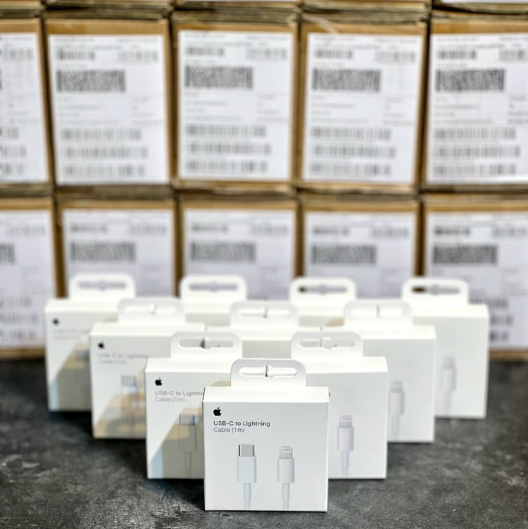 کابل شارژر اپل ایفون 11 پرو اصلی + 6 ماه گارانتی