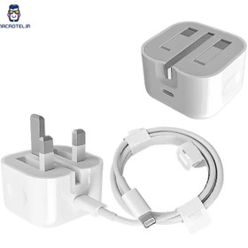 کابل شارژ اصلی آیفون Iphone 13 + شش ماه گارانتی