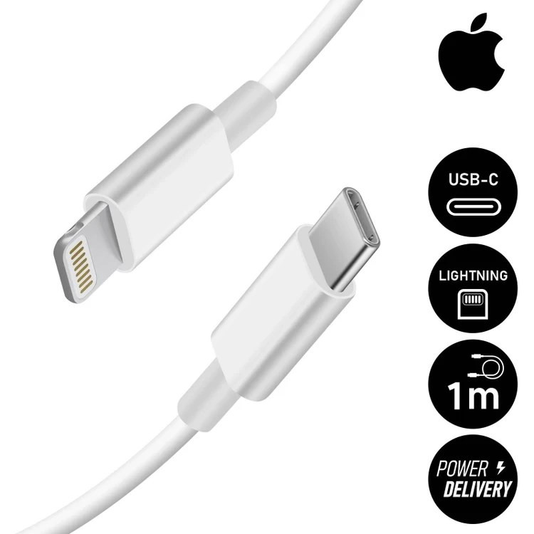 کابل تبدیل USB-C به لایتنینگ اپل طول 1 متر
