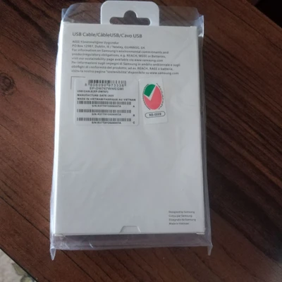 کابل شارژ دوسر تایپسی سامسونگ ۱.۸ متری اصلی مدل EP_DW767 + شش ماه گارانتی