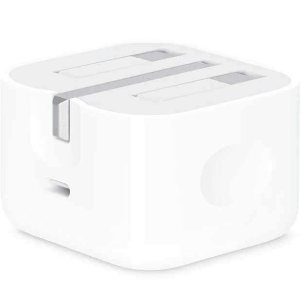 شارژر گوشی اپل ۲۰ وات USB-C + تبدیل 3 ب2 چراغ دار هدیه + هزینه ارسال رایگان