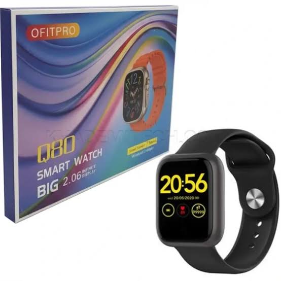 ساعت هوشمند Q80 با موقعیت‌یاب GPS و ۷ بند