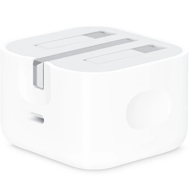 شارژر گوشی اپل ۲۰ وات USB-C + تبدیل 3 ب 2 چراغ دار هدیه + هزینه ارسال رایگان
