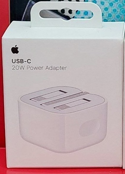 کلگی شارژر ایفون 20W Apple وات اصلی + یک سال گارانتی + تبدیل 3 ب 2 چراغ دار هدیه